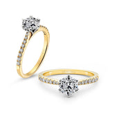 Brilliant Cut Diamond Engagement Ring - Dracakis Jewellers